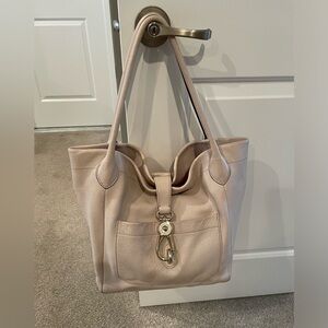 Dooney & Bourke Pebble Leather Purse - Bone